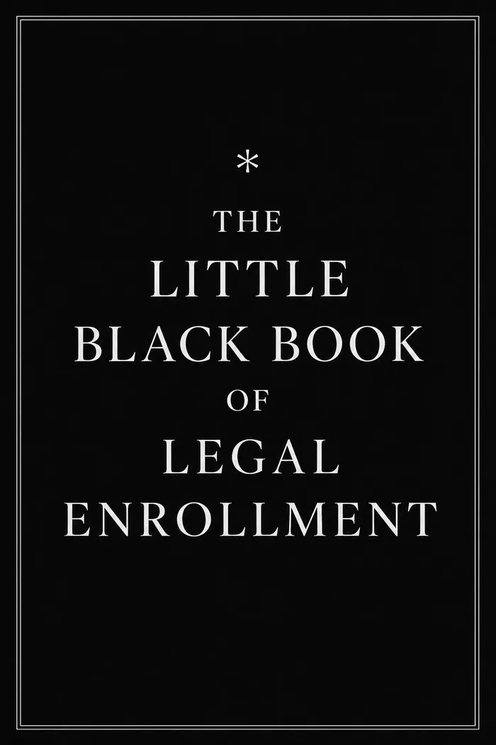 The Little Black Book of Legal Enrollment — book cover